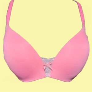 Uncommon Sense | Pink Lace Push Up Bra
